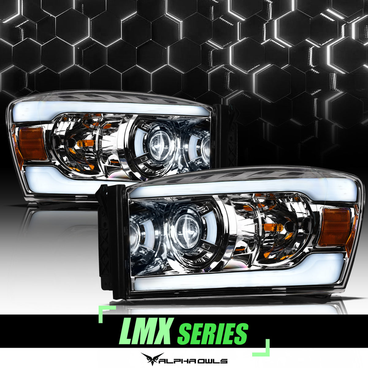 Alpha Owls 2006-2009 Dodge Ram 2500/3500 LMX Series LED