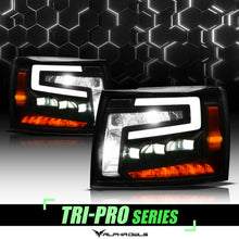 Alpha Owls 2007-2013 Chevy Silverado 1500 Tri-Pro Series LED Projector Headlights